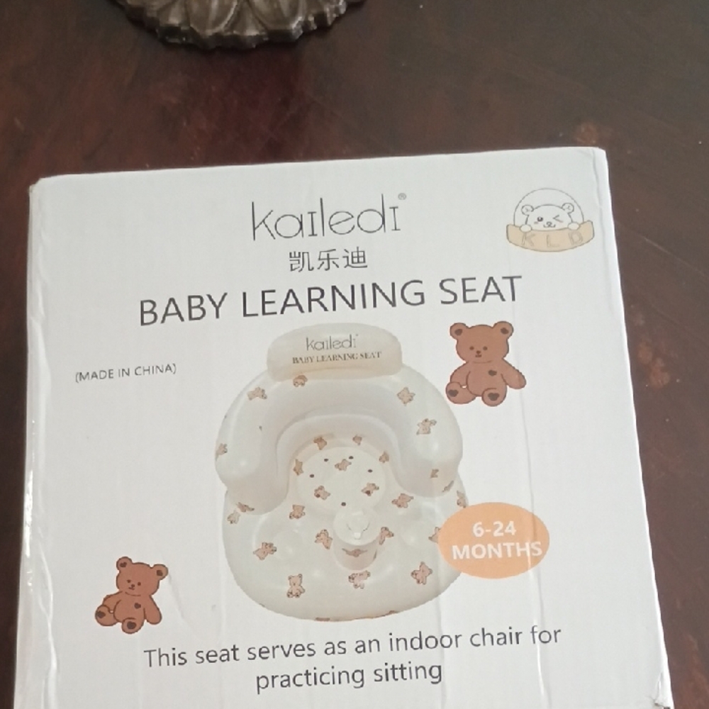 Baby Learning Seat - Cream
